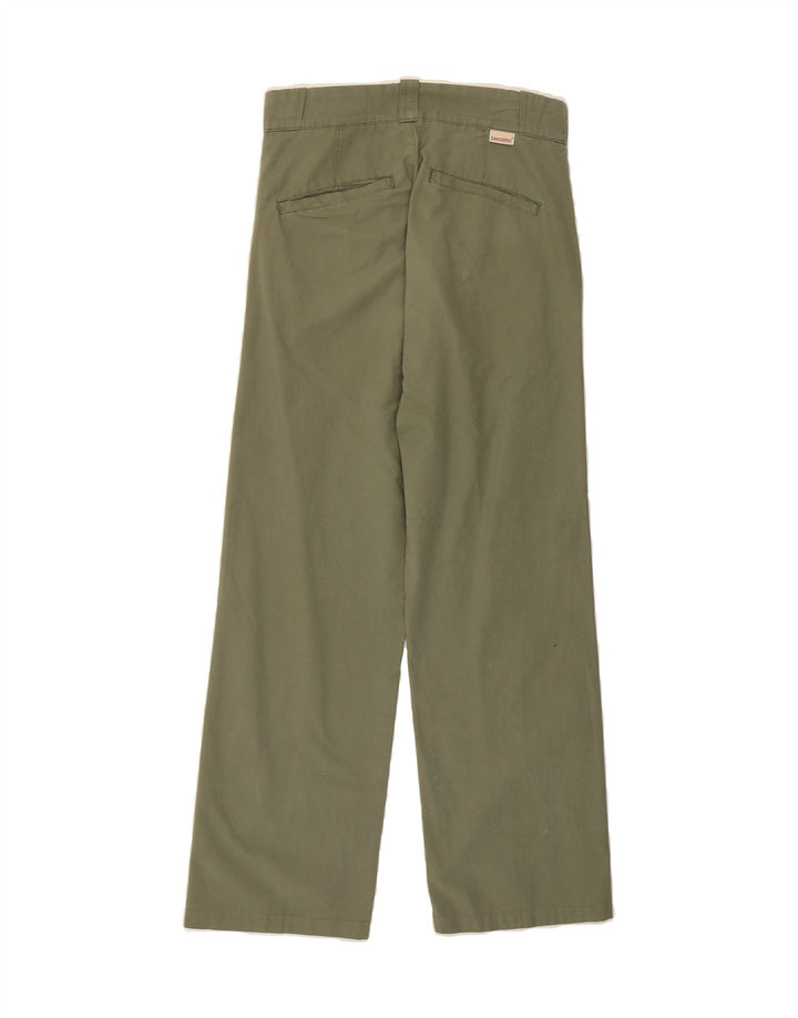 LEE Womens Straight Chino Trousers W30 L28 Green Cotton Vintage Lee and Second-Hand Lee from Messina Hembry 