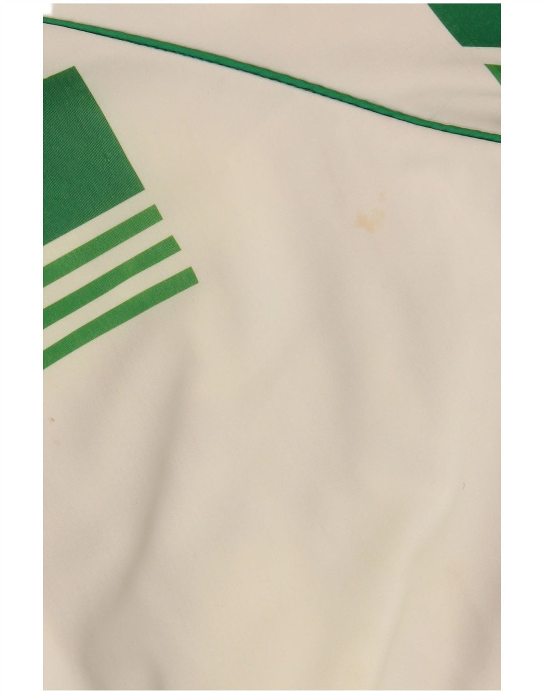 Jaqueta superior de agasalho masculino vintage 2XL branco Colourblock Nylon