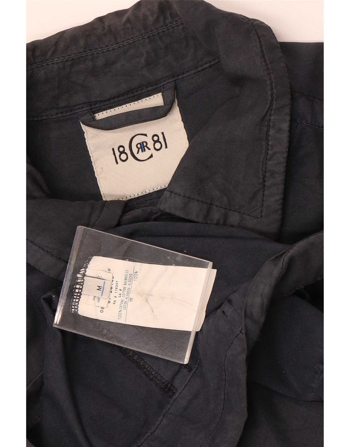 Jaqueta bomber masculina Cerruti 1881 UK 38 algodão cinza médio