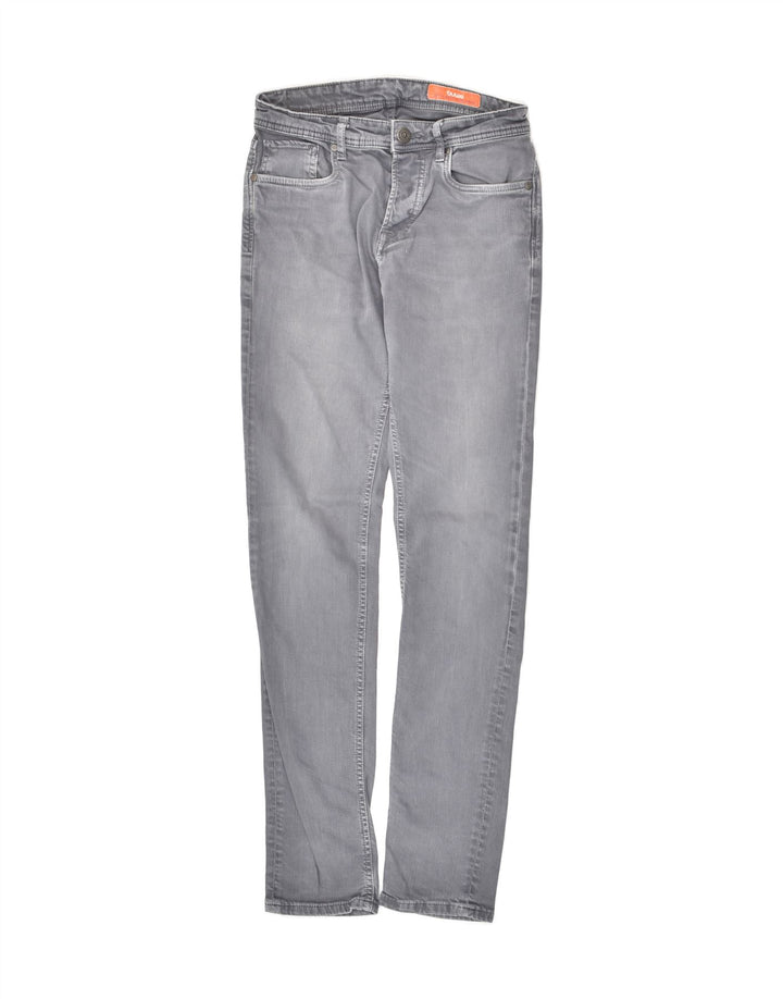 JULES Mens Slim Jeans W26 L34 Grey Cotton | Vintage Jules | Thrift | Second-Hand Jules | Used Clothing | Messina Hembry 