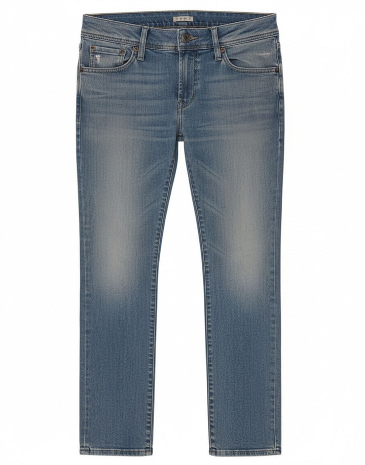 Diesel Feminino Matic Slim Jeans W27 L32 Azul Algodão