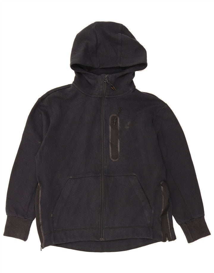 NIKE Mens Zip Hoodie Sweater XS Navy Blue Cotton Vintage Nike and Second-Hand Nike from Messina Hembry 