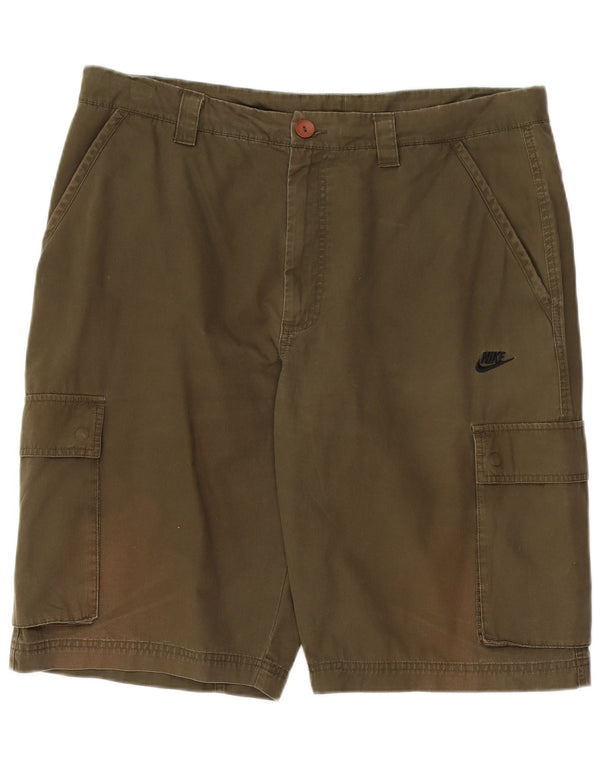 Shorts cargo masculino Nike XL W38 cáqui algodão