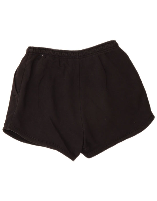 Shorts esportivo feminino Nike Loose Fit UK 12 médio preto algodão