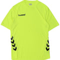 Camiseta masculina Hummel com estampa gráfica verde médio poliéster