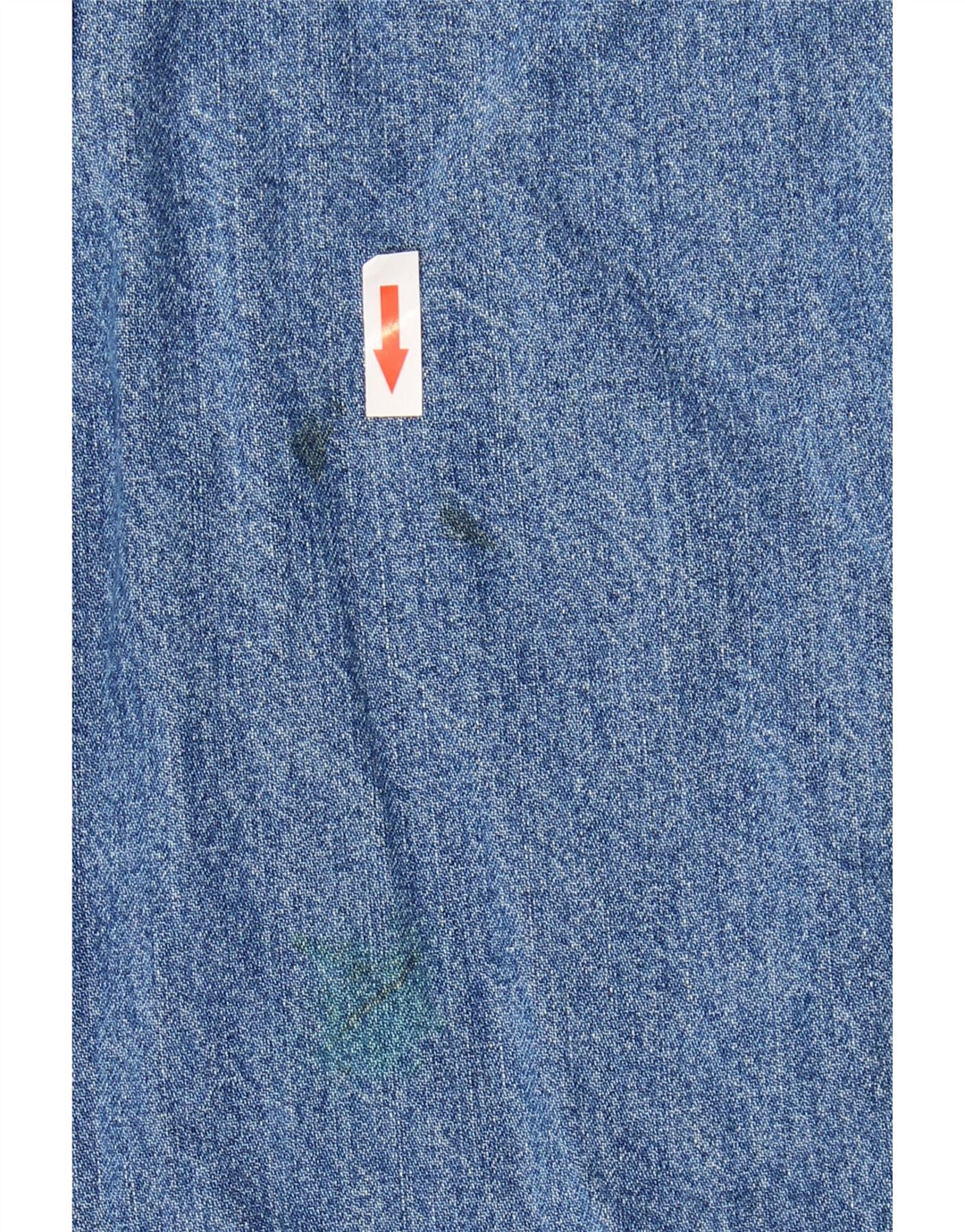 Calça jeans feminina vintage tamanho 10/12 médio W28 L25 algodão azul