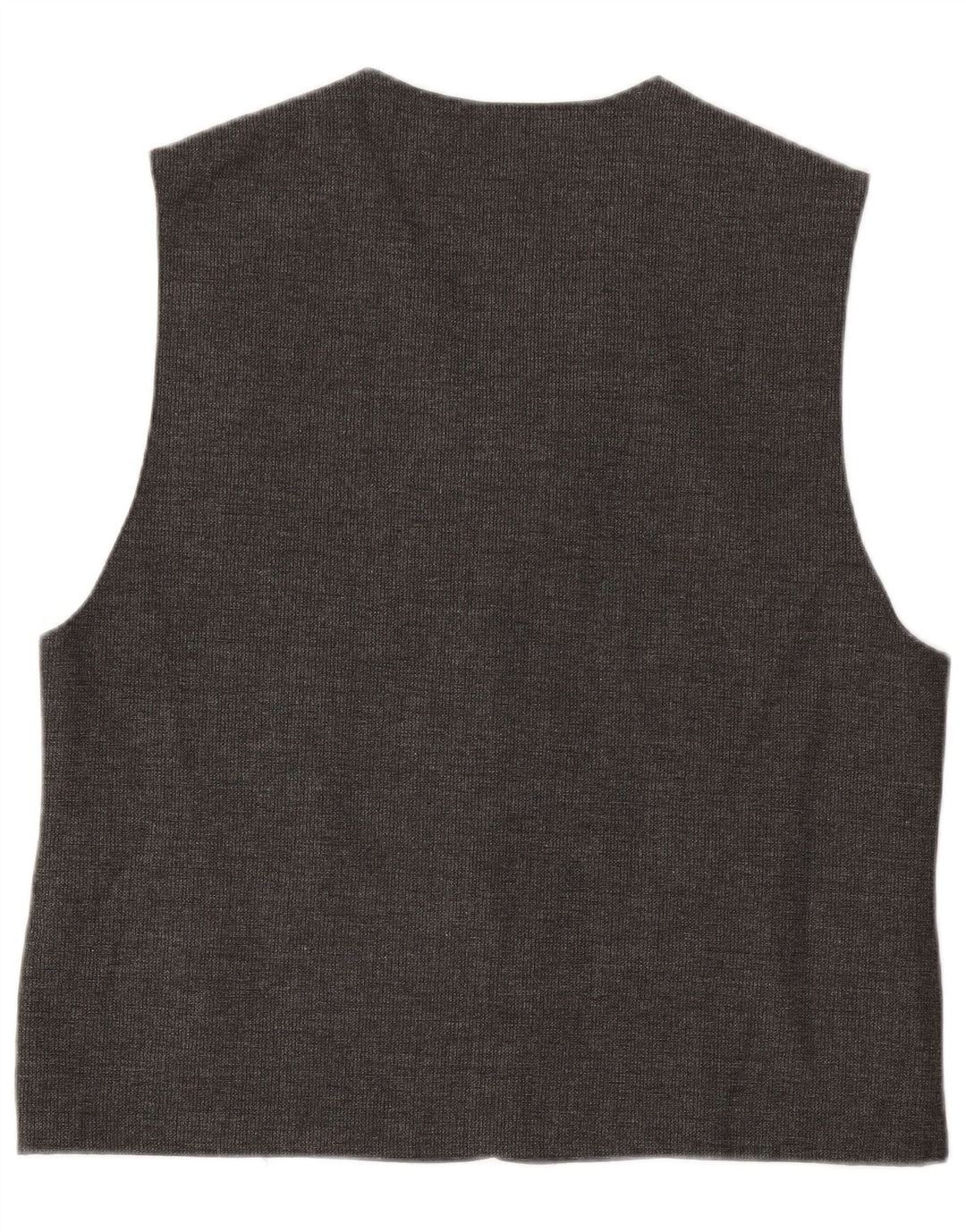 Colete masculino vintage 2XL lã cinza