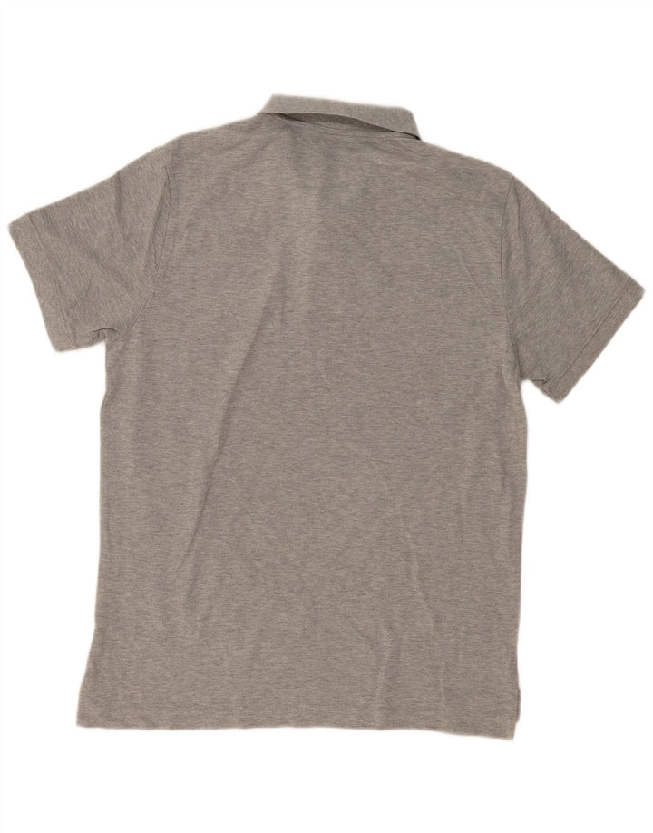 Camisa polo masculina NIKE grande algodão cinza