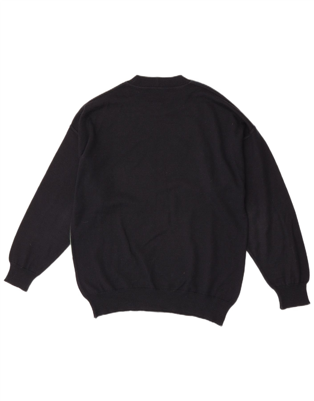 Suéter masculino branco Sails com gola redonda e grande bloco colorido multicolorido