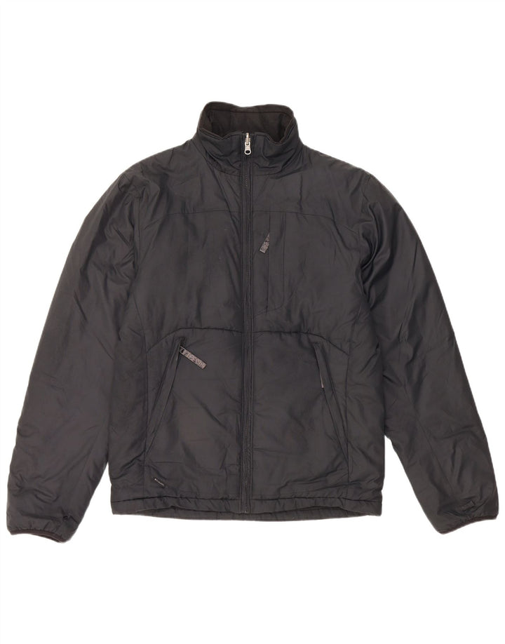 Jaqueta Columbia Masculina Interchange Acolchoada UK 36 Pequena Poliéster Preto