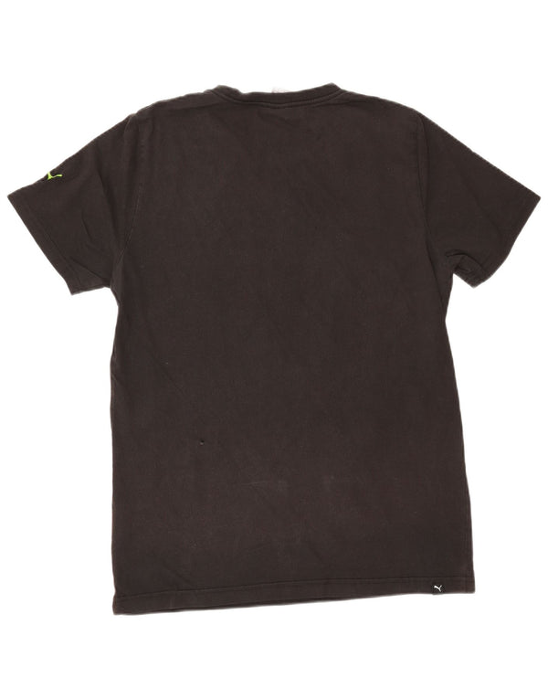 Camiseta masculina PUMA Graphic Top Médio Preto