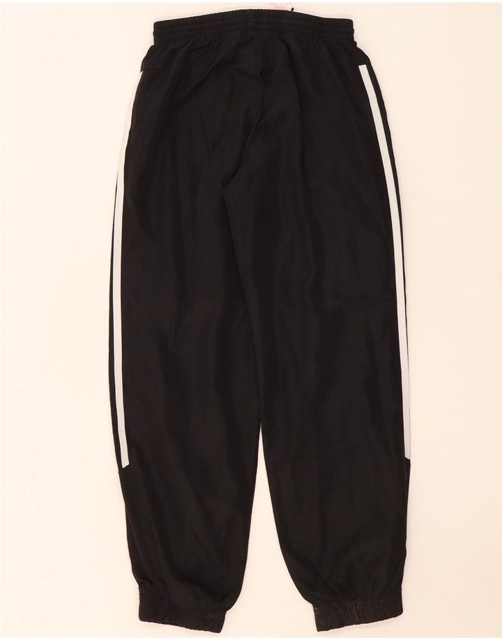 Adidas meninos calças de treino joggers 9-10 anos preto poliéster