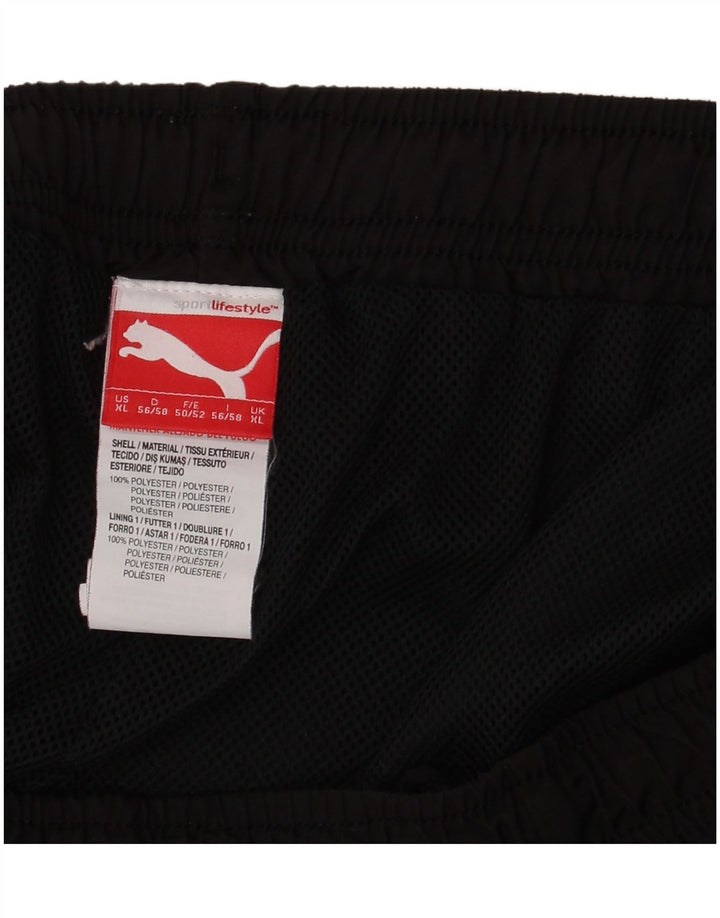 Calções de banho masculinos PUMA XL poliéster preto