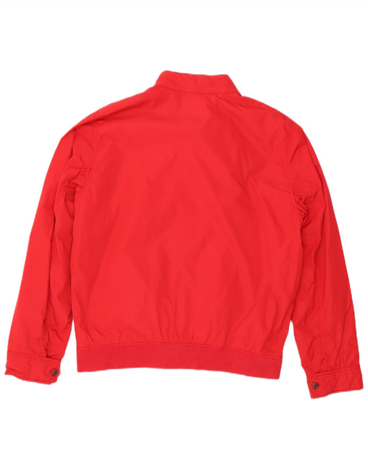 Jaqueta bomber masculina Gap UK 40 grande nylon vermelho