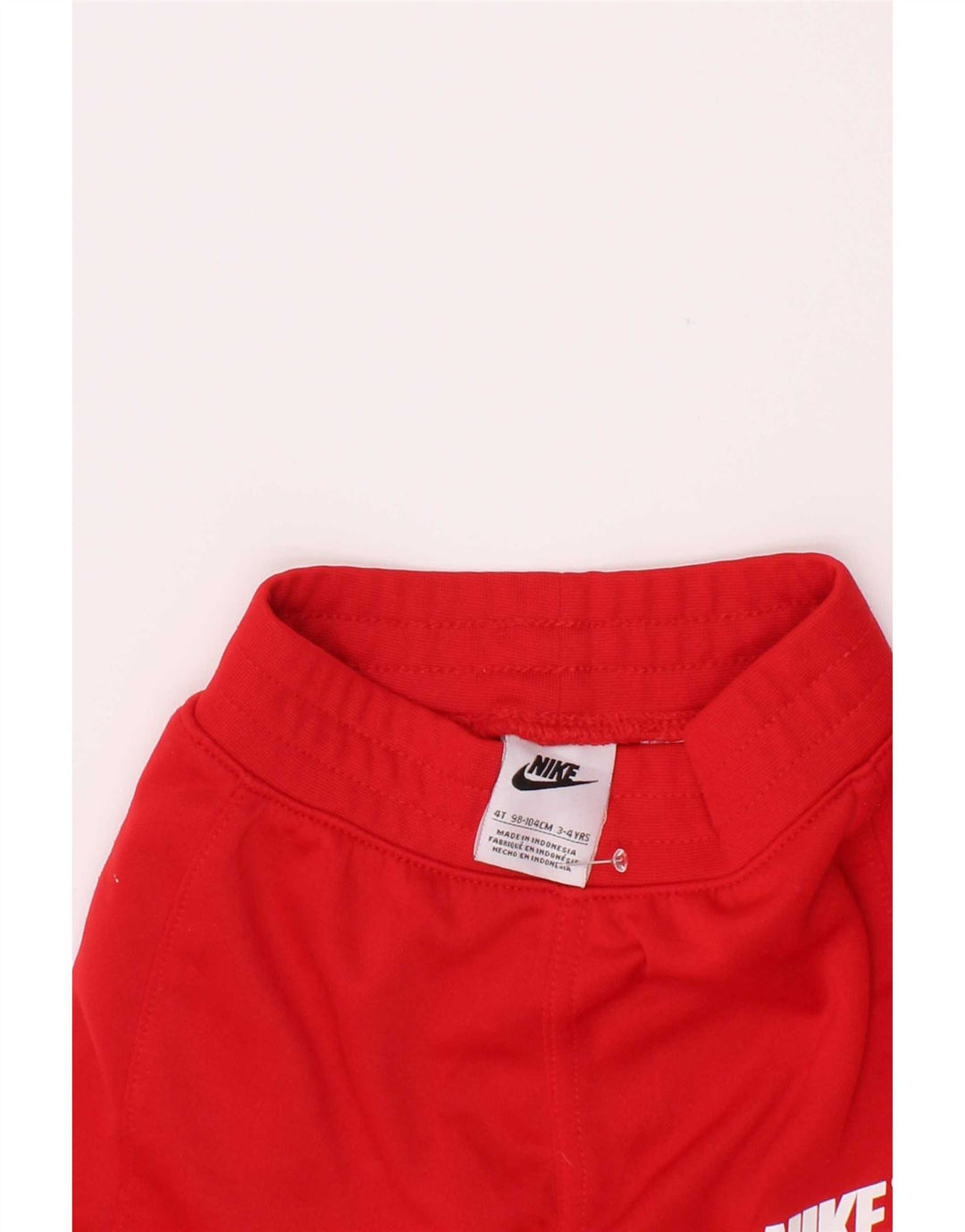 Calça de treino Nike Boys Graphic 3-4 anos vermelho colorblock