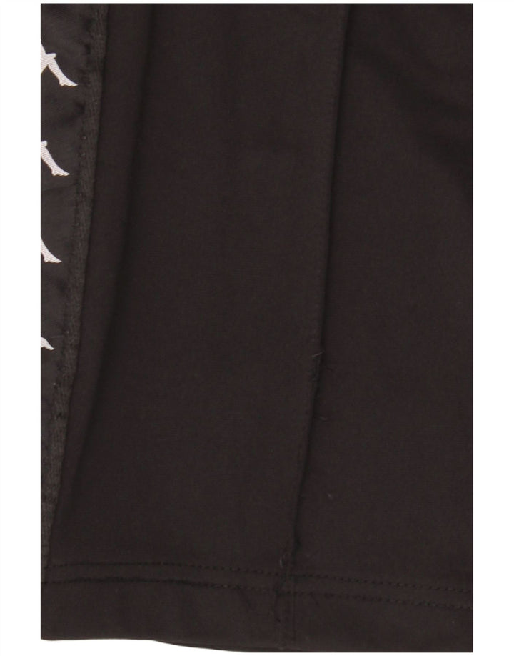 Calça de treino masculina Kappa Graphic preto médio poliéster