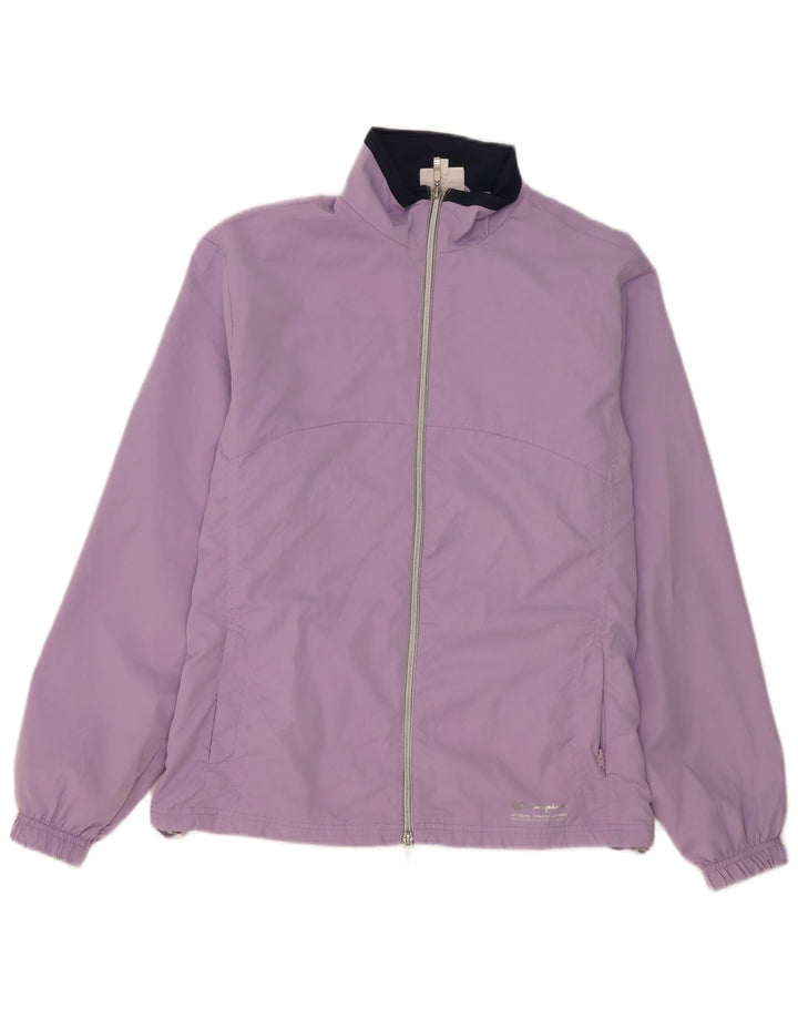 Jaqueta feminina Champion Easy Fit para treino UK 20 2XL poliéster roxo