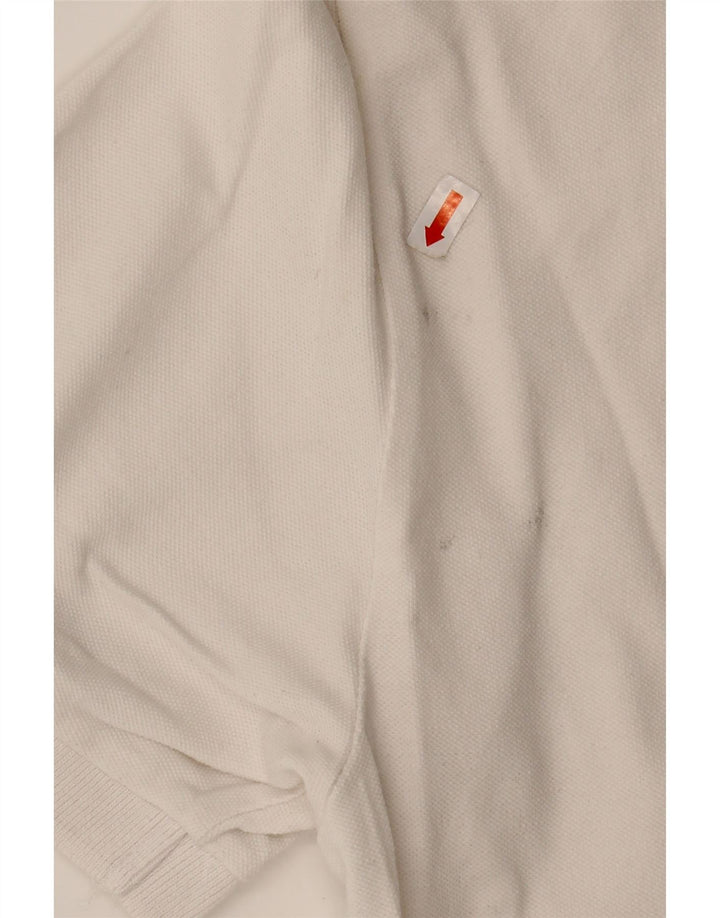 Camisa polo masculina KAPPA grande algodão branco