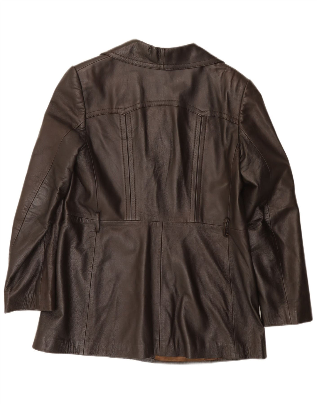 Jaqueta de couro feminina Everest IT 48 XL marrom