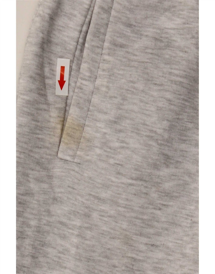 Zara Calça de treino masculina Joggers pequeno poliéster cinza
