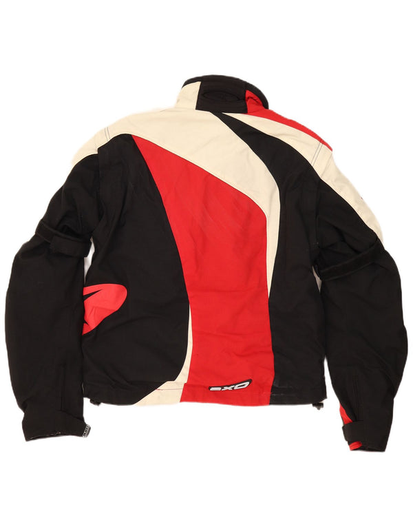 Jaqueta masculina AXO Graphic Racer UK 42 XL vermelho colorblock poliamida
