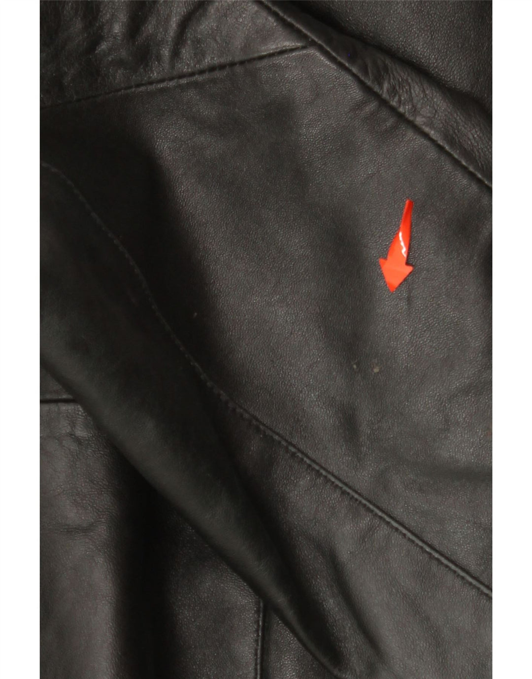 Jaqueta de couro masculina HELIUM UK 42 XL couro preto