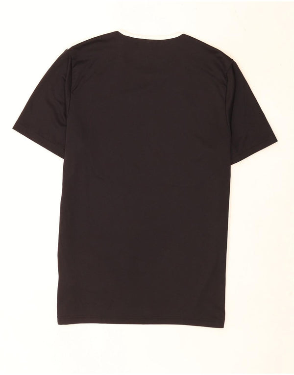 Adidas Mens Aeroready Camiseta Top Médio Poliéster Preto