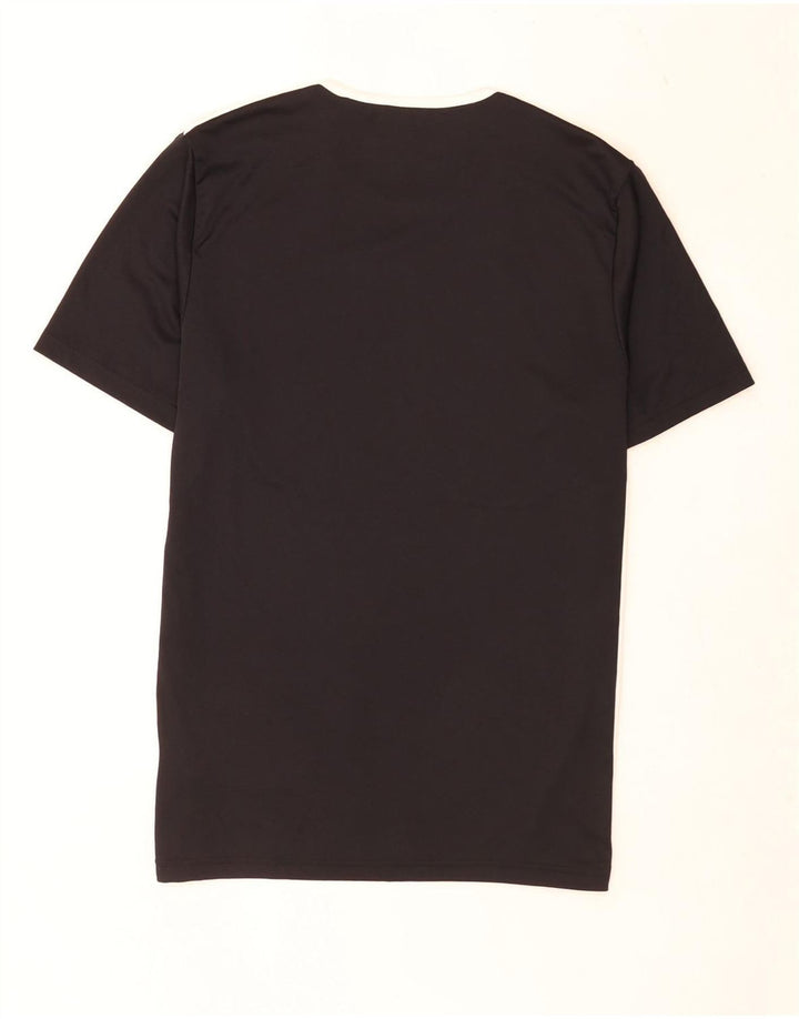 Adidas Mens Aeroready Camiseta Top Médio Poliéster Preto
