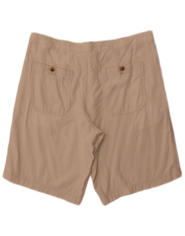 Shorts chino masculino MARKS & SPENCER W38 XL linho bege