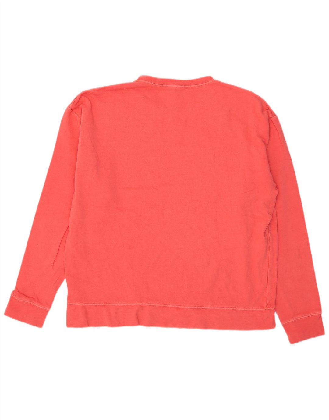 Topshop moletom feminino grande com estampa gráfica Reino Unido 14 algodão rosa médio