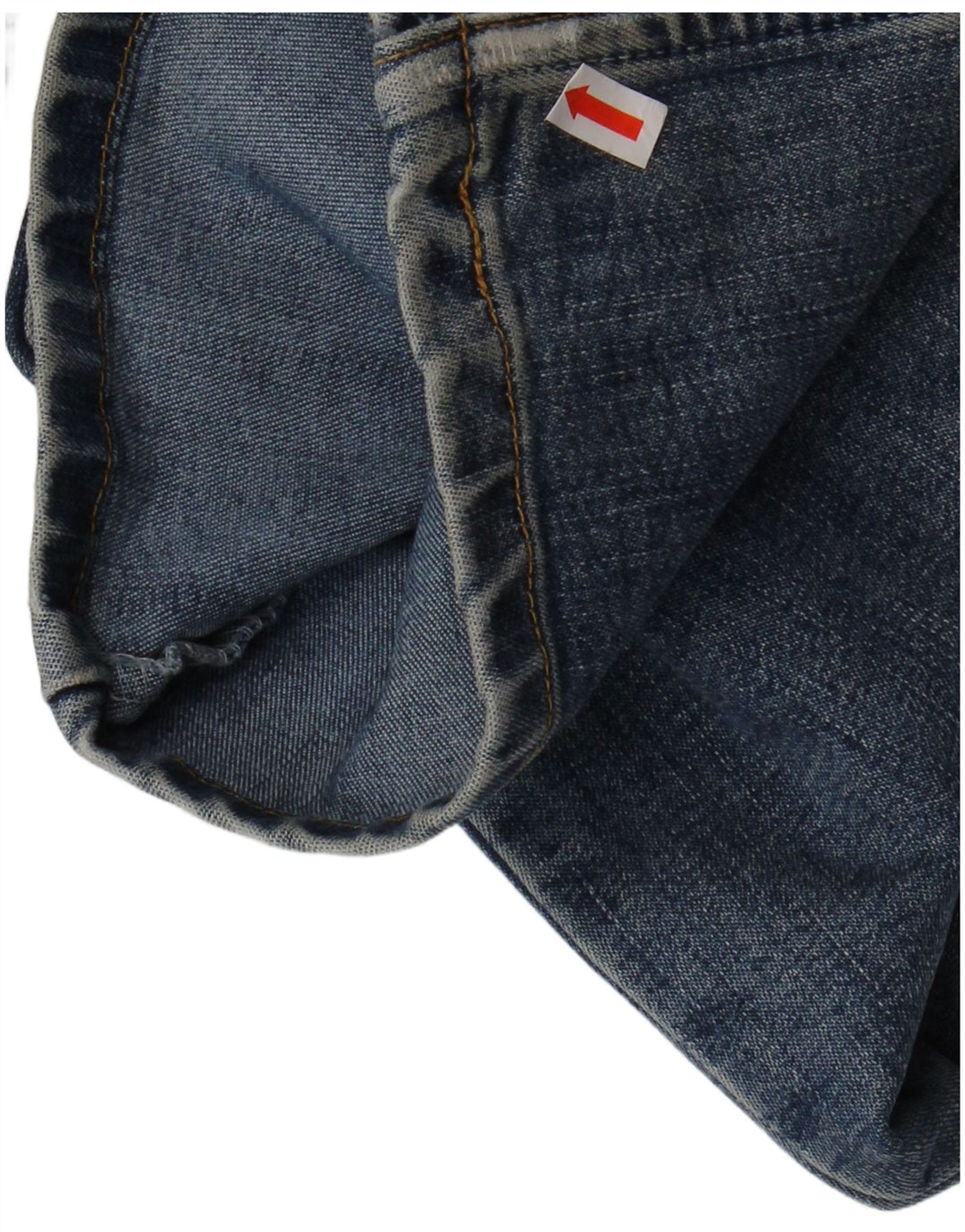 Jeans retos femininos LEVI'S W27 L32 algodão azul