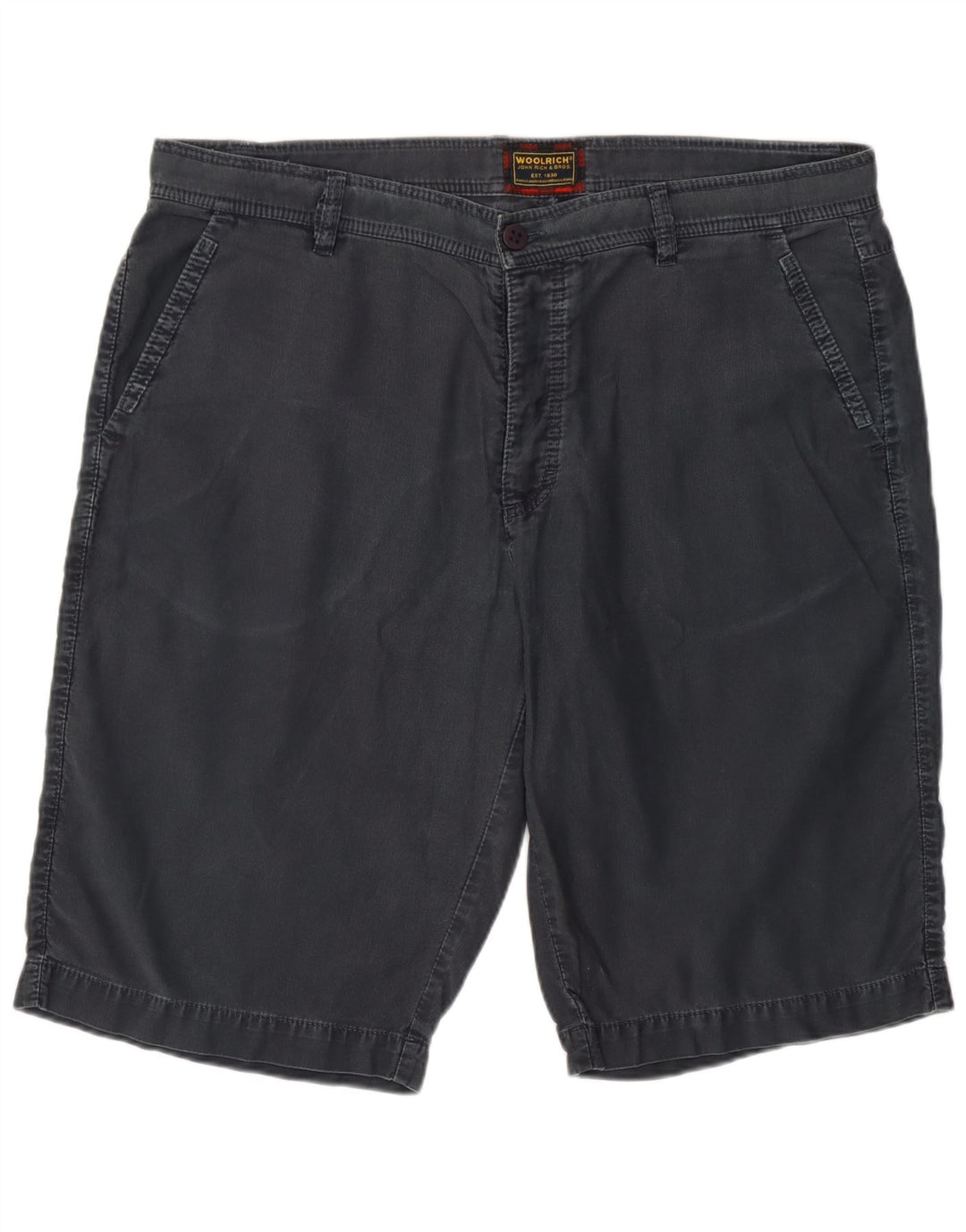 Shorts Chino Masculino Woolrich W38 XL Algodão Cinza