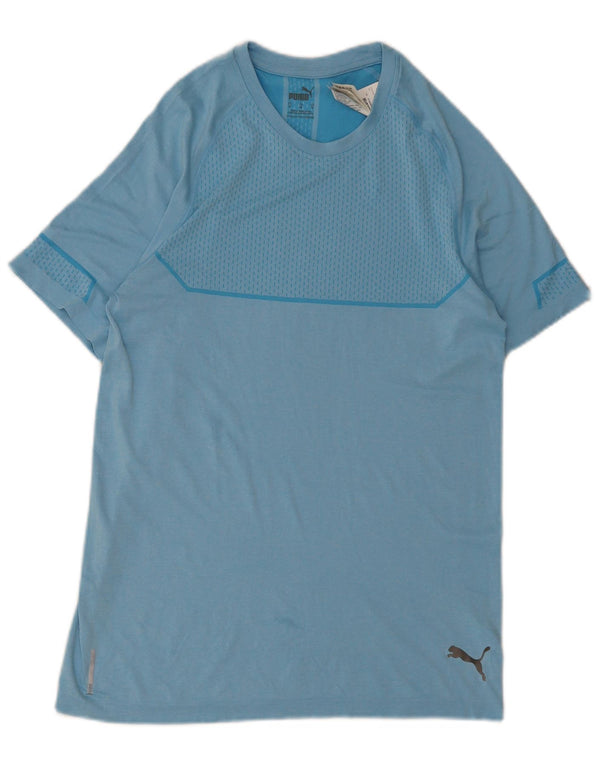 Camiseta masculina Puma Top Azul Médio Poliéster