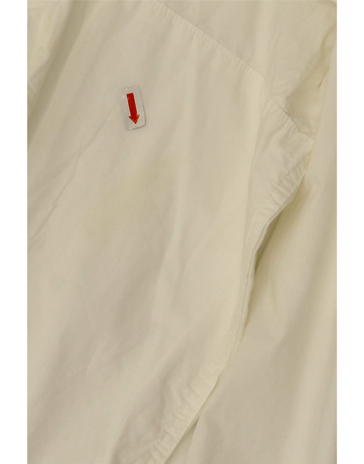 Camisa masculina Murphy & Nye Sailmakers grande de algodão branco