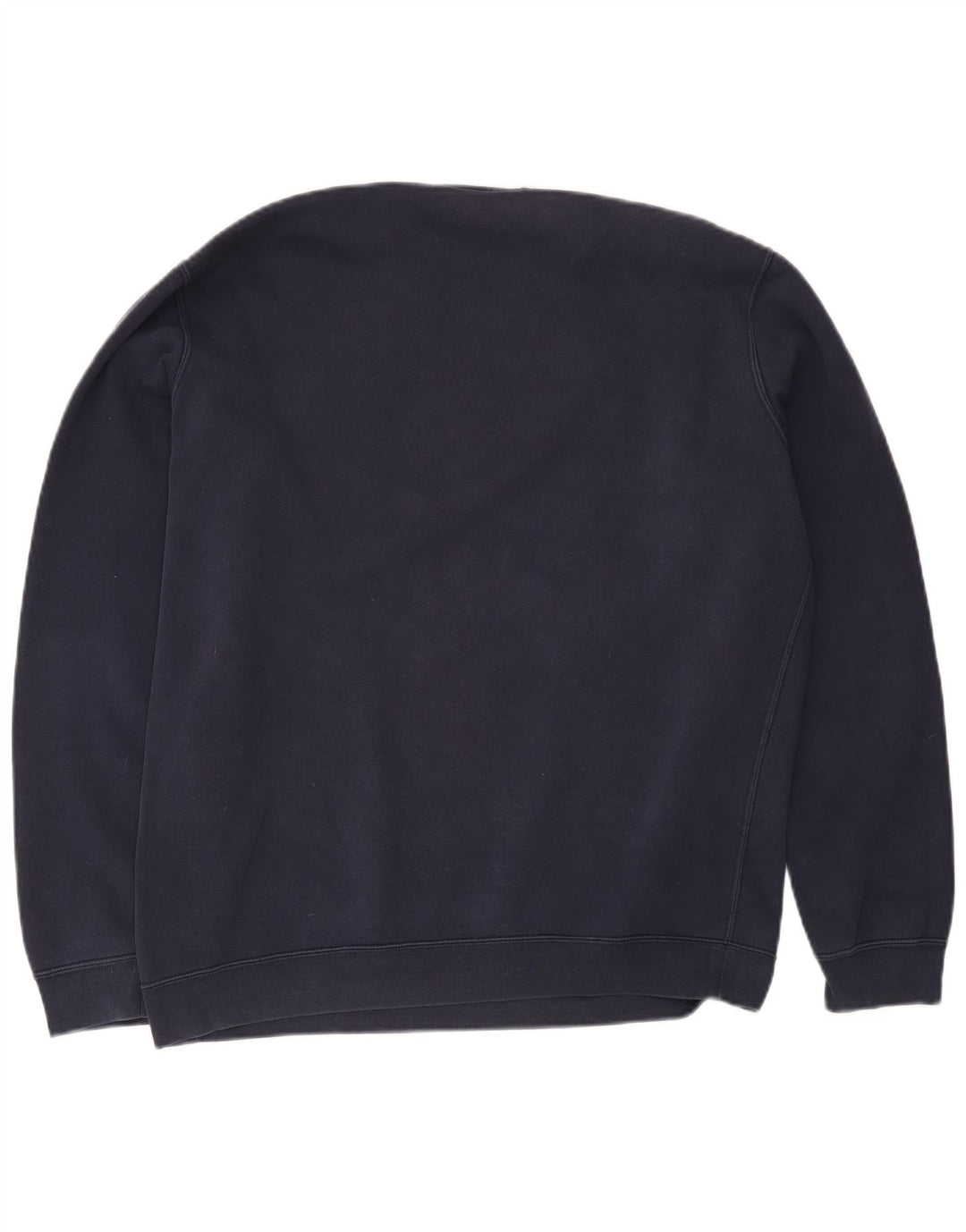Moletom masculino Nike Jumper grande algodão azul marinho