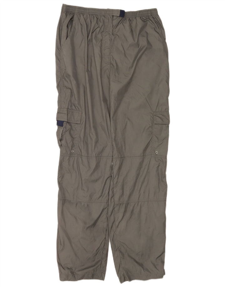 Calça cargo feminina reta Champion grande W32 L30 cinza poliamida