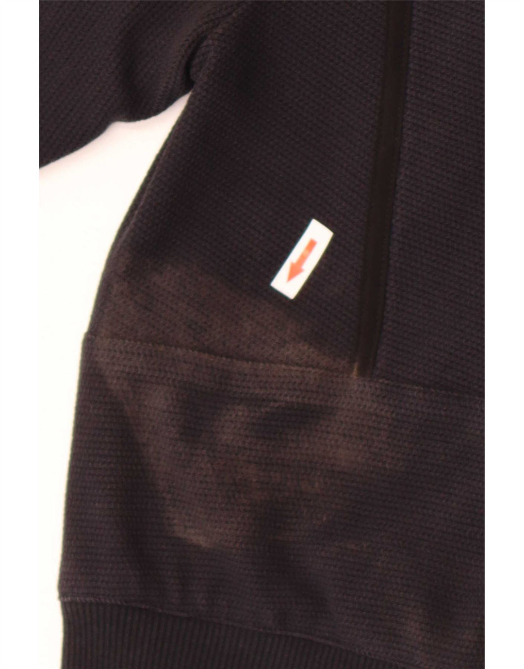 Jaqueta bomber feminina Armani Exchange Reino Unido 10 algodão preto pequeno