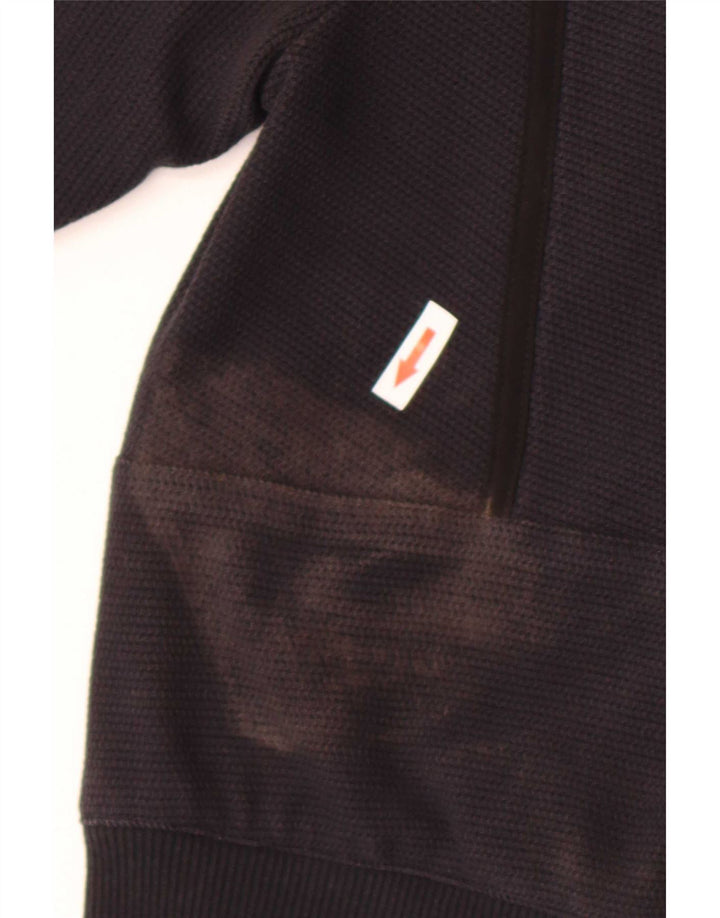 Jaqueta bomber feminina Armani Exchange Reino Unido 10 algodão preto pequeno