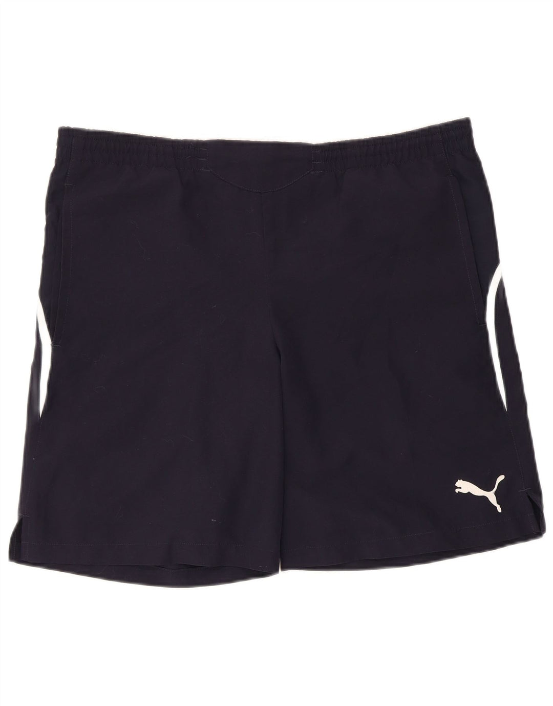 Shorts esportivos masculinos PUMA médio azul marinho poliéster