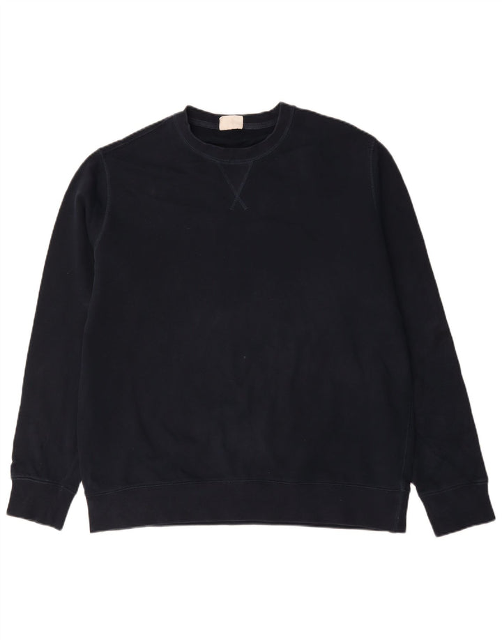 Suéter masculino Marks & Spencer XL azul marinho algodão