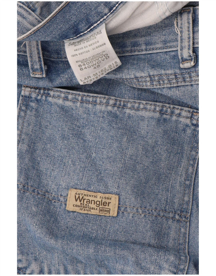 Shorts jeans cargo masculino WRANGLER W40 XL algodão azul