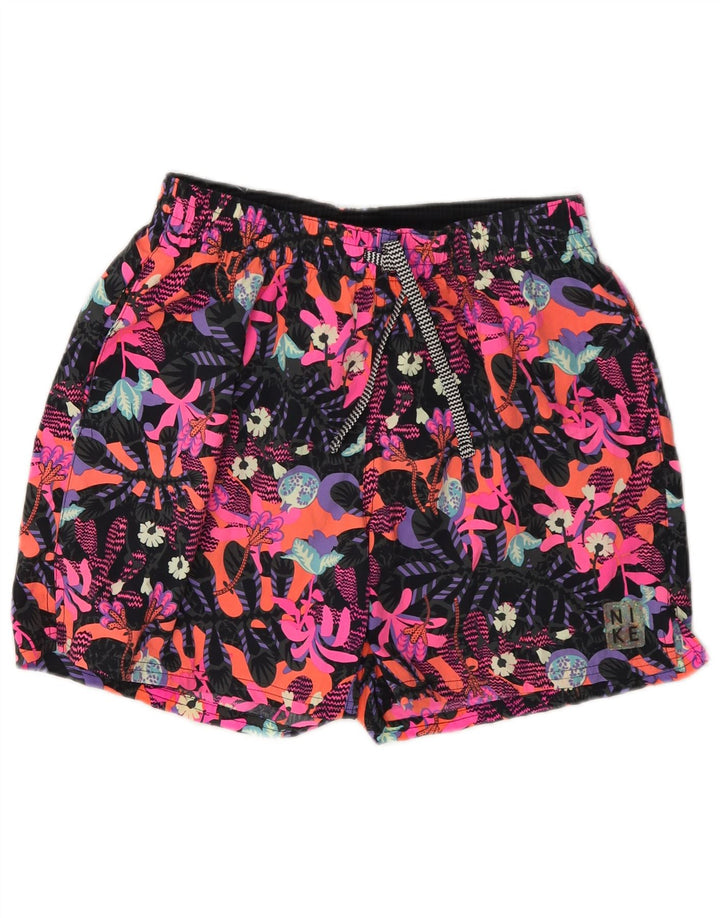 Nike Mens Sport Shorts Médio Multicolorido Floral Poliamida
