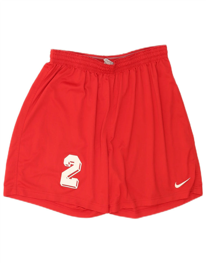 Shorts esportivos gráficos masculinos Nike XL poliéster vermelho