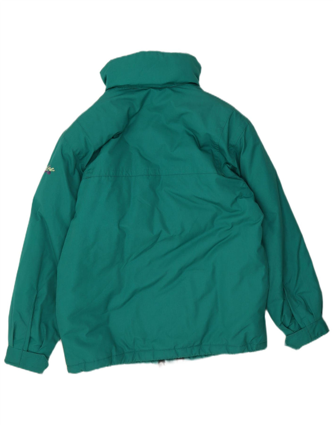 Jaqueta acolchoada com capuz masculino Fila IT 46 poliéster verde pequeno