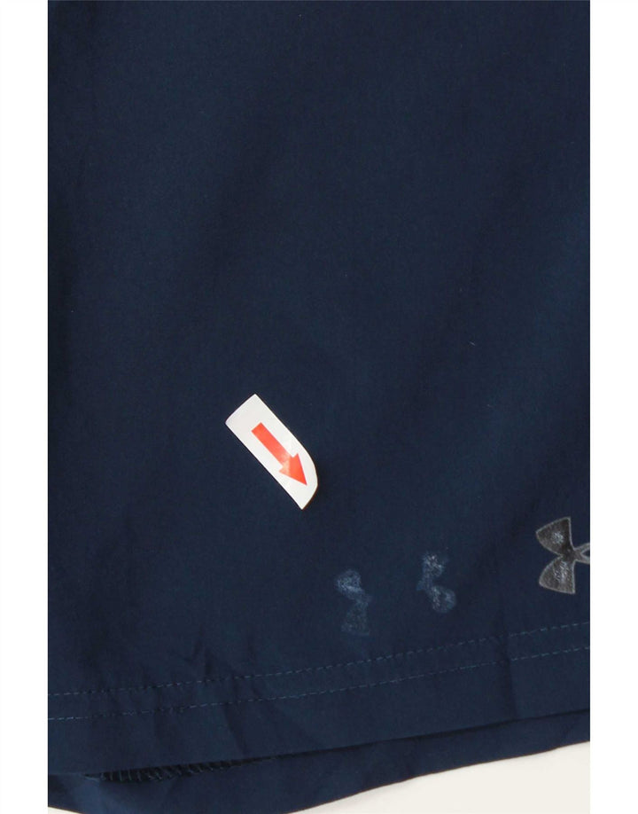 Under Armour Boys Sport Shorts 11-12 anos grande poliéster azul marinho