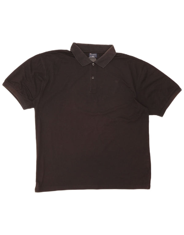 Camisa polo masculina Champion 2XL algodão preto