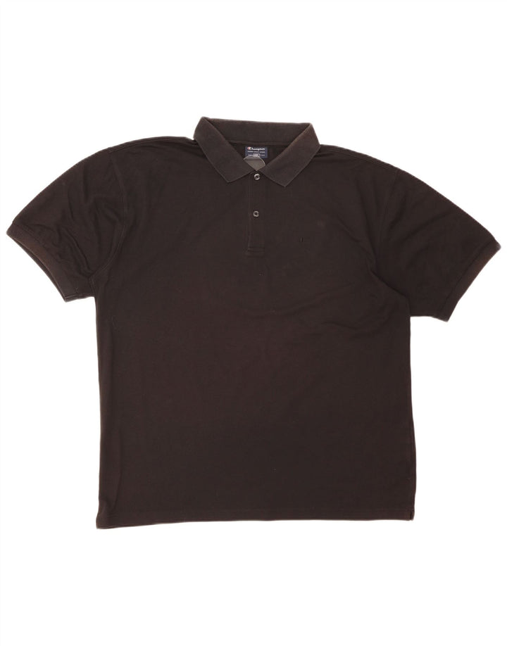 Camisa polo masculina Champion 2XL algodão preto
