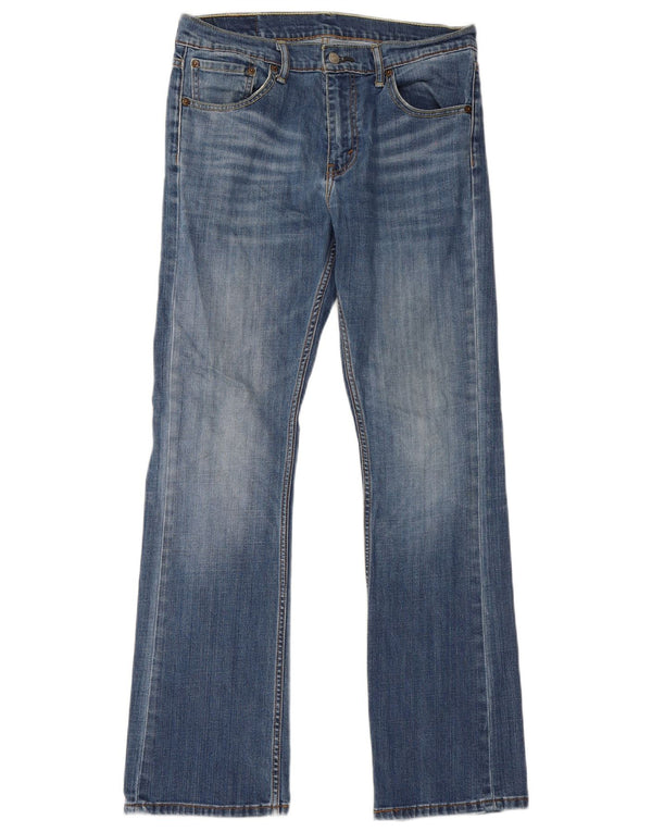 Calça jeans masculina Bootcut Levi's W32 L32 azul algodão