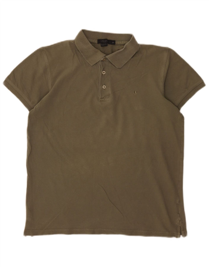 Camisa polo masculina Liu Jo algodão verde médio