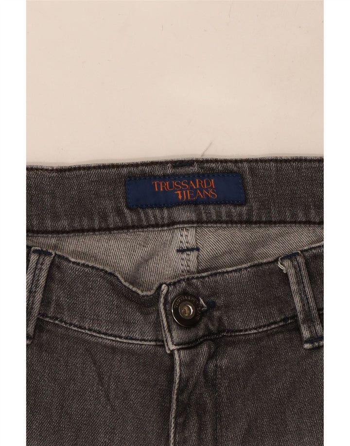 Jeans retos masculinos TRUSSARDI W30 L27 cinza
